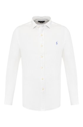 Мужская льняная рубашка POLO RALPH LAUREN белого цвета по цене 9900 руб., арт. 710795426 | Фото 1 Мужская льняная рубашка POLO RALPH LAUREN белого цвета, арт. 710795426 | Фото 1