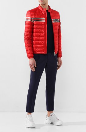 Мужская пуховая куртка renald MONCLER красного цвета по цене 68300 руб., арт. F1-091-1A104-00-53279 | Фото 2 Мужская пуховая куртка renald MONCLER красного цвета, арт. F1-091-1A104-00-53279 | Фото 2