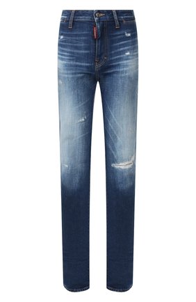 Женские джинсы DSQUARED2 синего цвета по цене 41750 руб., арт. S75LB0314/S30663 | Фото 1 Женские джинсы DSQUARED2 синего цвета, арт. S75LB0314/S30663 | Фото 1