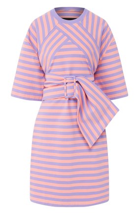 Женское хлопковое платье MARC JACOBS (THE) сиреневого цвета по цене 31400 руб., арт. C5000002 | Фото 1 Женское хлопковое платье MARC JACOBS (THE) сиреневого цвета, арт. C5000002 | Фото 1