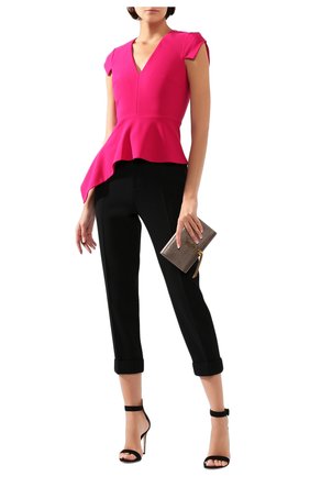 Женский топ ROLAND MOURET фуксия цвета по цене 54150 руб., арт. PS20/S0845/F2196 | Фото 2 Женский топ ROLAND MOURET фуксия цвета, арт. PS20/S0845/F2196 | Фото 2