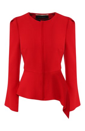 Женский шерстяной жакет ROLAND MOURET красного цвета по цене 99800 руб., арт. PS20/S0876/F4044 | Фото 1 Женский шерстяной жакет ROLAND MOURET красного цвета, арт. PS20/S0876/F4044 | Фото 1