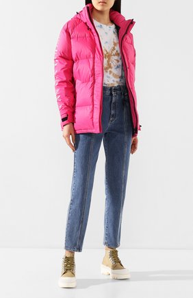 Женский пуховая куртка approach CANADA GOOSE розового цвета по цене 66300 руб., арт. 2078L | Фото 2 Женский пуховая куртка approach CANADA GOOSE розового цвета, арт. 2078L | Фото 2
