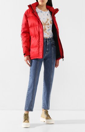 Женский пуховая куртка approach CANADA GOOSE красного цвета по цене 66300 руб., арт. 2078L | Фото 2 Женский пуховая куртка approach CANADA GOOSE красного цвета, арт. 2078L | Фото 2
