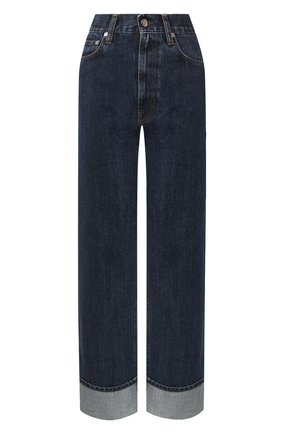 Женские джинсы HELMUT LANG темно-синего цвета по цене 36500 руб., арт. J10DW201 | Фото 1 Женские джинсы HELMUT LANG темно-синего цвета, арт. J10DW201 | Фото 1