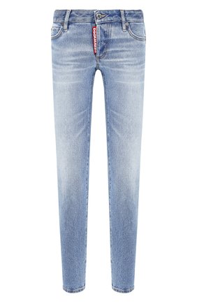 Женские джинсы DSQUARED2 голубого цвета по цене 37500 руб., арт. S75LB0289/S30662 | Фото 1 Женские джинсы DSQUARED2 голубого цвета, арт. S75LB0289/S30662 | Фото 1
