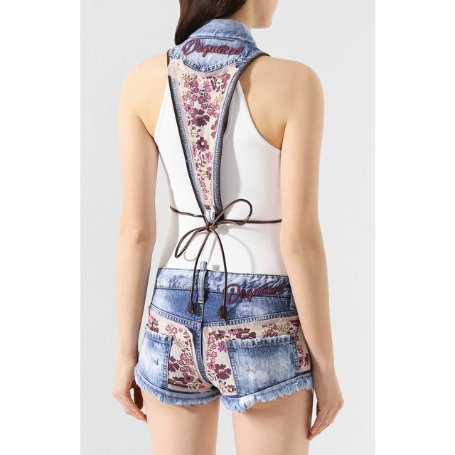 фото Джинсовый жилет dsquared2