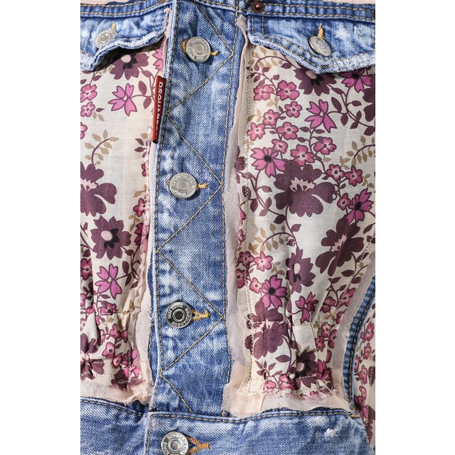фото Джинсовый жилет dsquared2