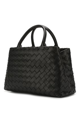 Женский сумка-тоут BOTTEGA VENETA черного цвета по цене 0 руб., арт. 607327/VCPP1 | Фото 3 Женский сумка-тоут BOTTEGA VENETA черного цвета, арт. 607327/VCPP1 | Фото 3 (Сумки-технические: Сумки-шопперы; Размер: medium; Материал: Натуральная кожа; Региональные ограничения белый список (Axapta Mercury): RU; Ремень/цепочка: На ремешке)