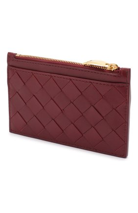 Женская кожаный футляр для ключей BOTTEGA VENETA бордового цвета по цене 28550 руб., арт. 608784/VCPP3 | Фото 2 Женская кожаный футляр для ключей BOTTEGA VENETA бордового цвета, арт. 608784/VCPP3 | Фото 2