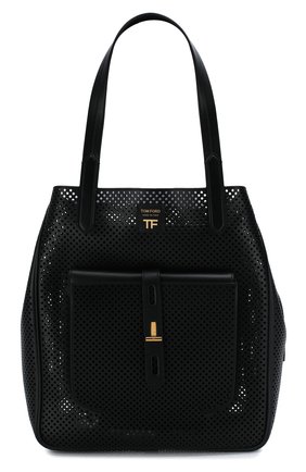 Женская сумка t twist TOM FORD черного цвета по цене 239000 руб., арт. L1213T-ICL002 | Фото 1 Женская сумка t twist TOM FORD черного цвета, арт. L1213T-ICL002 | Фото 1