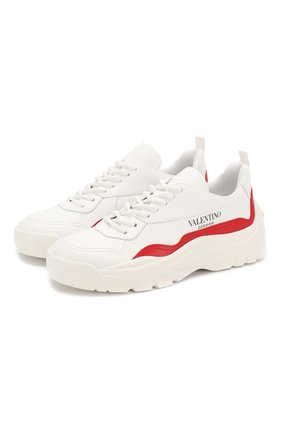 Кожаные кроссовки Valentino Garavani Gumboy | Фото №1 Кожаные кроссовки Valentino Garavani Gumboy | Фото №1