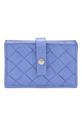 Женский кожаный футляр для кредитных карт BOTTEGA VENETA светло-голубого цвета по цене 25700 руб., арт. 592776/VCPP3 | Фото 1 Женский кожаный футляр для кредитных карт BOTTEGA VENETA светло-голубого цвета, арт. 592776/VCPP3 | Фото 1