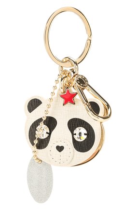 Женский кожаный брелок panda FURLA черно-белого цвета по цене 5270 руб., арт. RX71/Q99 | Фото 1 Женский кожаный брелок panda FURLA черно-белого цвета, арт. RX71/Q99 | Фото 1