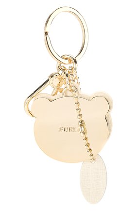 Женский кожаный брелок panda FURLA черно-белого цвета по цене 5270 руб., арт. RX71/Q99 | Фото 2 Женский кожаный брелок panda FURLA черно-белого цвета, арт. RX71/Q99 | Фото 2