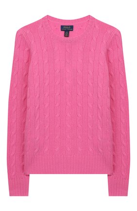 Детский кашемировый пуловер POLO RALPH LAUREN фуксия цвета по цене 23450 руб., арт. 313562294 | Фото 1 Детский кашемировый пуловер POLO RALPH LAUREN фуксия цвета, арт. 313562294 | Фото 1