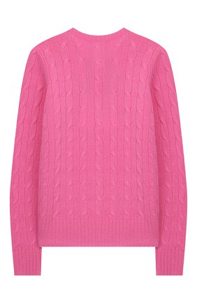 Детский кашемировый пуловер POLO RALPH LAUREN фуксия цвета по цене 23450 руб., арт. 313562294 | Фото 2 Детский кашемировый пуловер POLO RALPH LAUREN фуксия цвета, арт. 313562294 | Фото 2