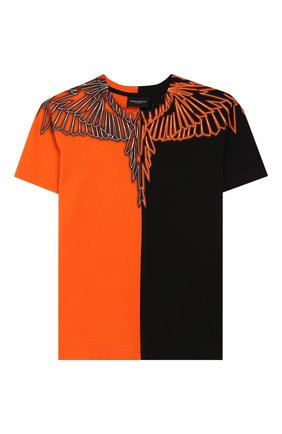 Детская хлопковая футболка MARCELO BURLON KIDS OF MILAN черного цвета по цене 8555 руб., арт. 20E/B/MB/1120/0010/2-6Y | Фото 1 Детская хлопковая футболка MARCELO BURLON KIDS OF MILAN черного цвета, арт. 20E/B/MB/1120/0010/2-6Y | Фото 1