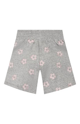 Детские хлопковые шорты MARC JACOBS (THE) серого цвета по цене 9000 руб., арт. W14233 | Фото 2 Детские хлопковые шорты MARC JACOBS (THE) серого цвета, арт. W14233 | Фото 2