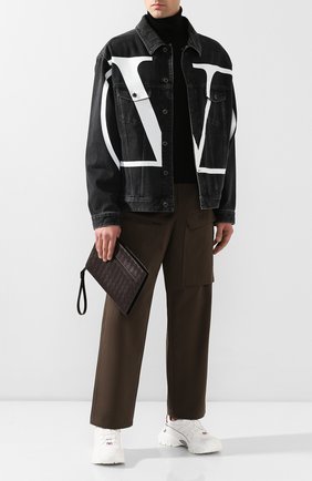 Мужская кожаная папка для документов BOTTEGA VENETA темно-коричневого цвета по цене 104500 руб., арт. 601056/VCPQ1 | Фото 2 Мужская кожаная папка для документов BOTTEGA VENETA темно-коричневого цвета, арт. 601056/VCPQ1 | Фото 2