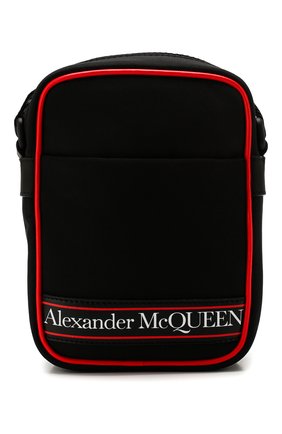 Мужская текстильная сумка ALEXANDER MCQUEEN черного цвета по цене 33700 руб., арт. 610679/HV26B | Фото 1 Мужская текстильная сумка ALEXANDER MCQUEEN черного цвета, арт. 610679/HV26B | Фото 1