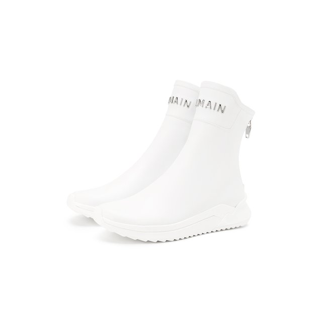 Замшевые кроссовки B-Glove BALMAIN 10851080
