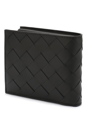 Мужской кожаное портмоне BOTTEGA VENETA черного цвета по цене 47900 руб., арт. 607477/VCPQ4 | Фото 2 Мужской кожаное портмоне BOTTEGA VENETA черного цвета, арт. 607477/VCPQ4 | Фото 2