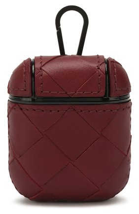 Мужской кожаный чехол для airpods BOTTEGA VENETA бордового цвета по цене 32150 руб., арт. 610263/VCPQ0 | Фото 1 Мужской кожаный чехол для airpods BOTTEGA VENETA бордового цвета, арт. 610263/VCPQ0 | Фото 1