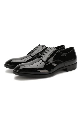 Мужские кожаные дерби GIORGIO ARMANI черного цвета по цене 53050 руб., арт. X2C536/XAT24 | Фото 1 Мужские кожаные дерби GIORGIO ARMANI черного цвета, арт. X2C536/XAT24 | Фото 1