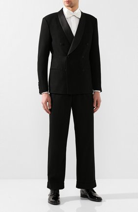 Мужской шерстяной смокинг GIORGIO ARMANI черного цвета по цене 195500 руб., арт. 9WGAS00G/T004K | Фото 1 Мужской шерстяной смокинг GIORGIO ARMANI черного цвета, арт. 9WGAS00G/T004K | Фото 1