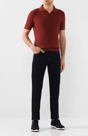 Мужское хлопковое поло ERMENEGILDO ZEGNA красного цвета по цене 46700 руб., арт. UUC96/C32 | Фото 2 Мужское хлопковое поло ERMENEGILDO ZEGNA красного цвета, арт. UUC96/C32 | Фото 2 (Рукава: Короткие; Материал внешний: Хлопок; Длина (для топов): Стандартные; Воротник: Открытый ворот; Застежка: Открытый ворот)