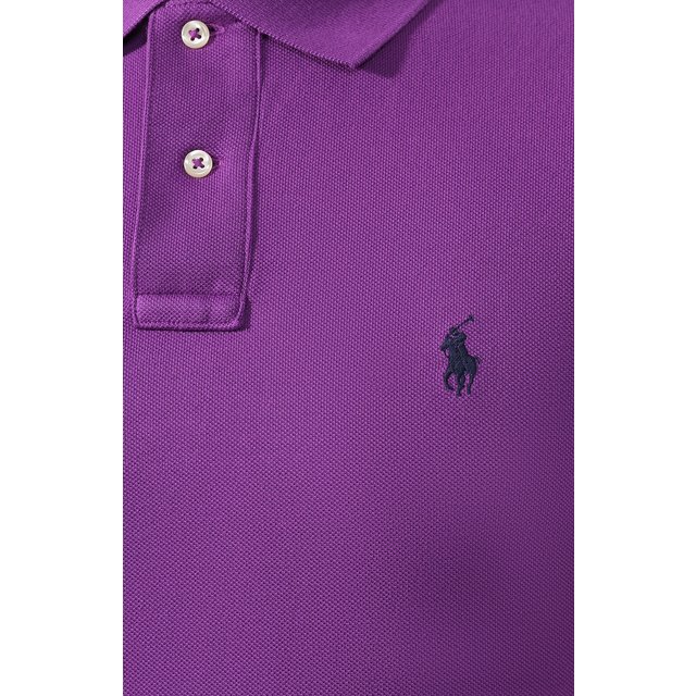 фото Хлопковое поло polo ralph lauren