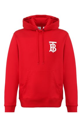 Мужской хлопковое худи BURBERRY красного цвета по цене 45200 руб., арт. 8025506 | Фото 1 Мужской хлопковое худи BURBERRY красного цвета, арт. 8025506 | Фото 1