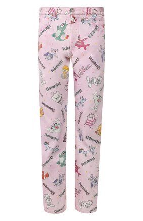 Мужские джинсы VETEMENTS розового цвета по цене 62650 руб., арт. SS20PA197 2800/M | Фото 1 Мужские джинсы VETEMENTS розового цвета, арт. SS20PA197 2800/M | Фото 1