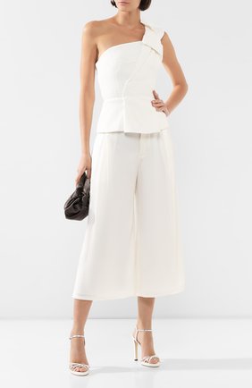 Женские хлопковые кюлоты ROLAND MOURET белого цвета по цене 65450 руб., арт. PS20/S0651/F0402 | Фото 2 Женские хлопковые кюлоты ROLAND MOURET белого цвета, арт. PS20/S0651/F0402 | Фото 2