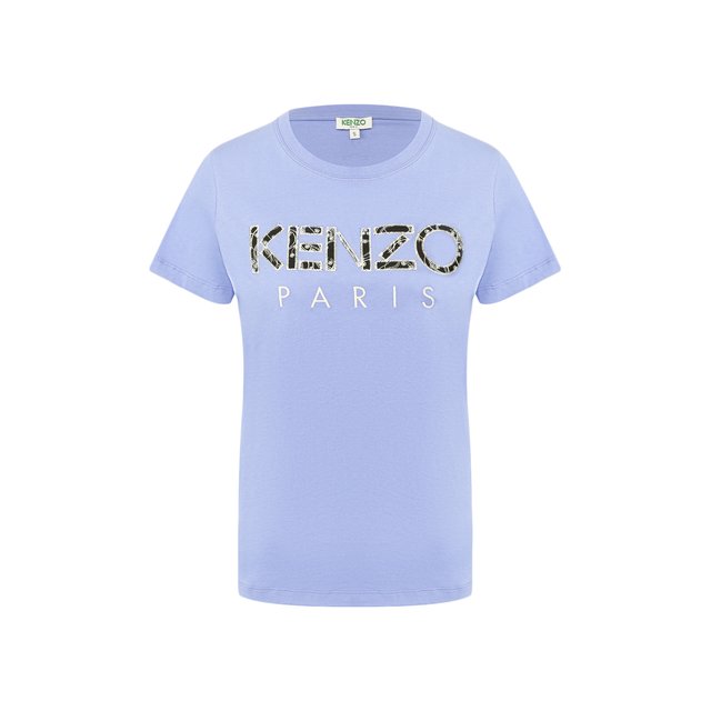 Хлопковая футболка Kenzo 10820098