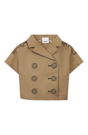 Детское комплект из платья и жакета BURBERRY бежевого цвета по цене 21800 руб., арт. 8022472 | Фото 2 Детское комплект из платья и жакета BURBERRY бежевого цвета, арт. 8022472 | Фото 2
