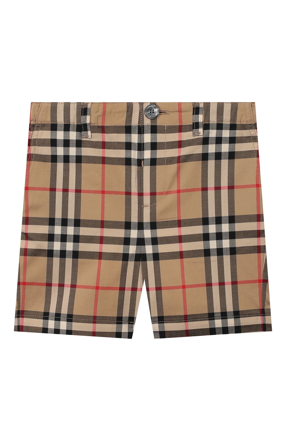 Детские хлопковые шорты BURBERRY разноцветного цвета, арт. 8014138 | Фото 1