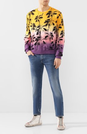 Мужские кожаные кеды GOLDEN GOOSE DELUXE BRAND белого цвета по цене 31850 руб., арт. G36MS595.A86 | Фото 2 Мужские кожаные кеды GOLDEN GOOSE DELUXE BRAND белого цвета, арт. G36MS595.A86 | Фото 2
