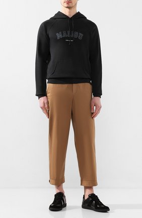Мужской хлопковое худи SAINT LAURENT темно-серого цвета по цене 52150 руб., арт. 603281/YBPY2 | Фото 2 Мужской хлопковое худи SAINT LAURENT темно-серого цвета, арт. 603281/YBPY2 | Фото 2
