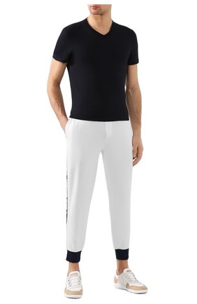 Мужской джоггеры POLO RALPH LAUREN белого цвета по цене 13900 руб., арт. 710761093 | Фото 2 Мужской джоггеры POLO RALPH LAUREN белого цвета, арт. 710761093 | Фото 2