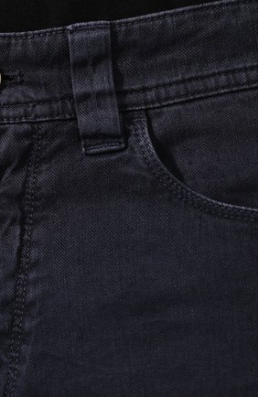 Мужские брюки изо льна и хлопка LORO PIANA темно-синего цвета, арт. FAI1646 | Фото 5 (Длина (брюки, джинсы): Стандартные; Случай: Повседневный; Региональные ограничения белый список (Axapta Mercury): RU; Материал внешний: Хлопок, Лен; Стили: Кэжуэл)