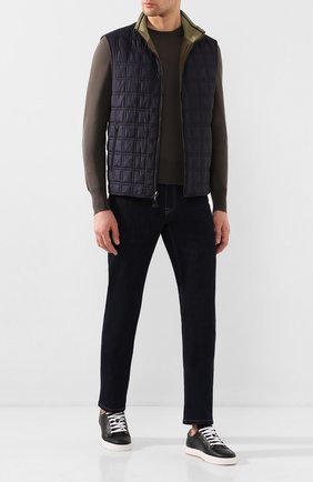 Мужской хлопковый джемпер TOM FORD хаки цвета по цене 73850 руб., арт. BUC00/TFK110 | Фото 2 Мужской хлопковый джемпер TOM FORD хаки цвета, арт. BUC00/TFK110 | Фото 2