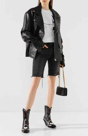 Женская хлопковая футболка BURBERRY белого цвета по цене 29500 руб., арт. 8024656 | Фото 2 Женская хлопковая футболка BURBERRY белого цвета, арт. 8024656 | Фото 2