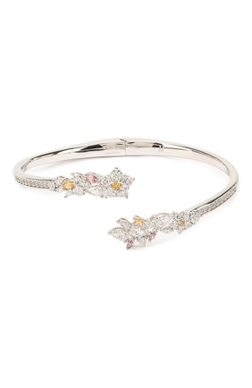 Женский браслет-кафф botanical SWAROVSKI серебряного цвета по цене 22880 руб., арт. 5535872 | Фото 1 Женский браслет-кафф botanical SWAROVSKI серебряного цвета, арт. 5535872 | Фото 1