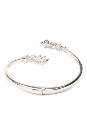 Женский браслет-кафф botanical SWAROVSKI серебряного цвета по цене 22880 руб., арт. 5535872 | Фото 2 Женский браслет-кафф botanical SWAROVSKI серебряного цвета, арт. 5535872 | Фото 2
