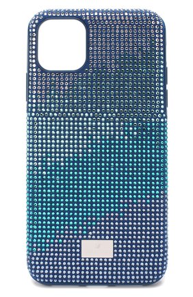 Мужской чехол для iphone 11 pro max SWAROVSKI синего цвета по цене 5980 руб., арт. 5533965 | Фото 1 Мужской чехол для iphone 11 pro max SWAROVSKI синего цвета, арт. 5533965 | Фото 1