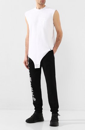 Мужская хлопковая майка rick owens x champion RICK OWENS белого цвета по цене 24000 руб., арт. CM20S0009/215221 | Фото 2 Мужская хлопковая майка rick owens x champion RICK OWENS белого цвета, арт. CM20S0009/215221 | Фото 2