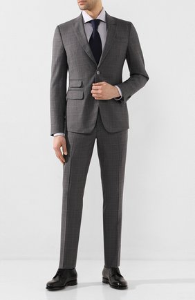 Мужской шерстяной костюм DSQUARED2 серого цвета по цене 143000 руб., арт. S74FT0392/S52542 | Фото 1 Мужской шерстяной костюм DSQUARED2 серого цвета, арт. S74FT0392/S52542 | Фото 1