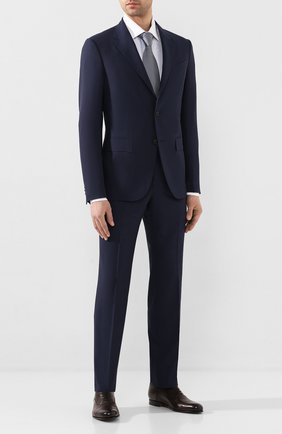 Мужской шерстяной костюм ERMENEGILDO ZEGNA синего цвета по цене 271000 руб., арт. 722594/20PWKL | Фото 1 Мужской шерстяной костюм ERMENEGILDO ZEGNA синего цвета, арт. 722594/20PWKL | Фото 1
